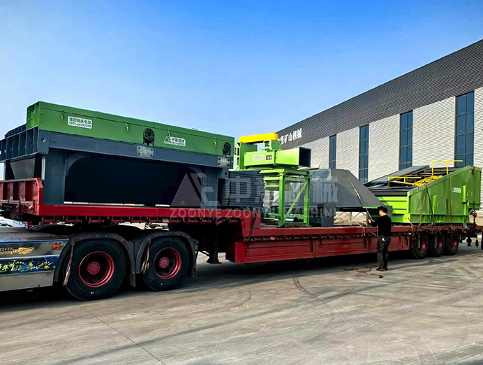 助力广东汕头垃圾资源化，陈腐垃圾分选设备顺利发货交付